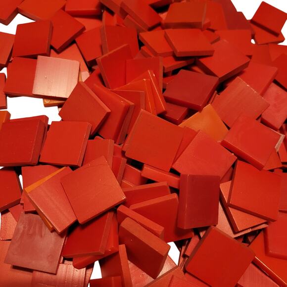 575 Plastic Algebra Tiles Squares Red and Green Math Manipulatives Homeschool - Picture 5 of 16